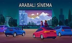 İZMİRLİLERE ARABADA FİLM KEYFİ