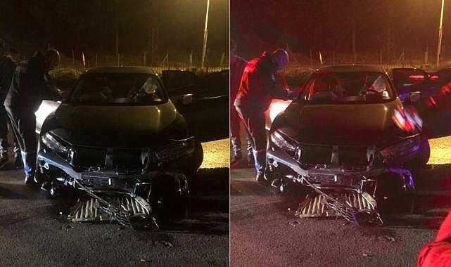 Karşıyaka’da yola yağ dökülmesi sonucu kaza: Maddi hasar var!