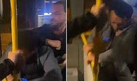 Otobüsteki kadını taciz etmeye çalışan alkollü sapık linç edildi