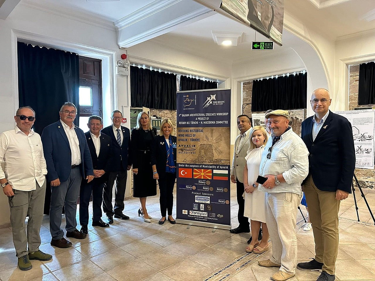 Rotary Balkan Mimarlık Öğrencileri Çalıştayı’nın 4’üncüsü Ayvalık’ta yapıldı