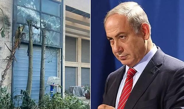 Saldırı sonrası yeni görüntüler geldi: Netanyahu&#039;nun yatak odası hedef alınmış
