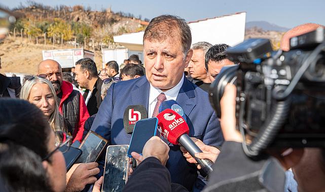 Başkan Tugay: "Biz kötü olalım istiyorlar"