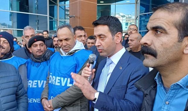 Bayraklı’da Toplu Sözleşme Krizi: 1400 İşçi Greve Çıktı