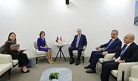 Cumhurbaşkanı Erdoğan, Moldova Cumhurbaşkanı Sandu ile Görüştü