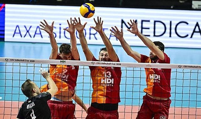 Galatasaray HDI Sigorta, CEV Kupası’nda 8’li Finaller Turu’na yükseldi! .