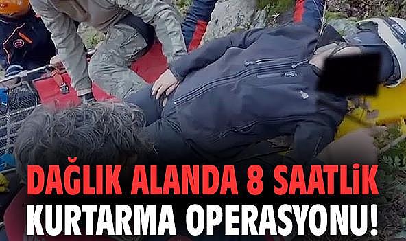 İzmir'de aksiyon filmini aratmayan kurtarma operasyonu