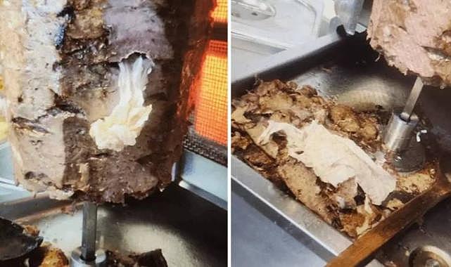 Köfteci Yusuf&#039;un ardından bir skandal daha! Ünlü firmanın dönerinden çıkanlar şoke etti