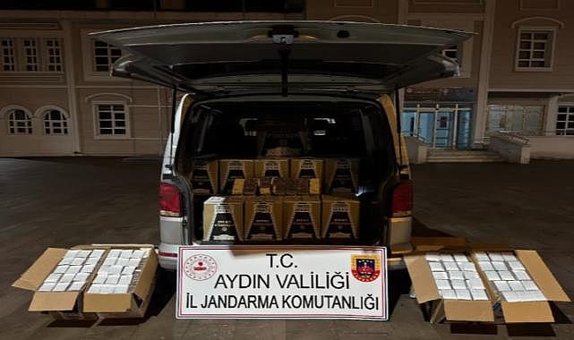 Aydın&#039;da durdurulan araçtan zehir deposu çıktı: 1 milyon TL olan dolu makaron ele geçirildi