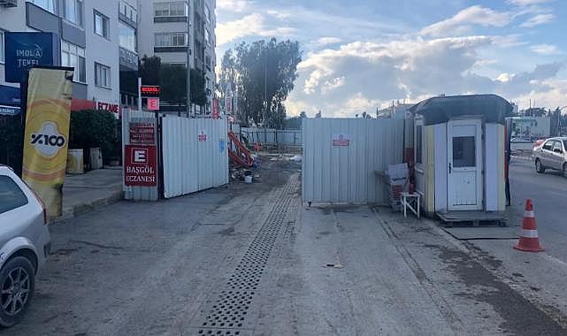 Balçova Metrosu esnafa kepenk indirtti!