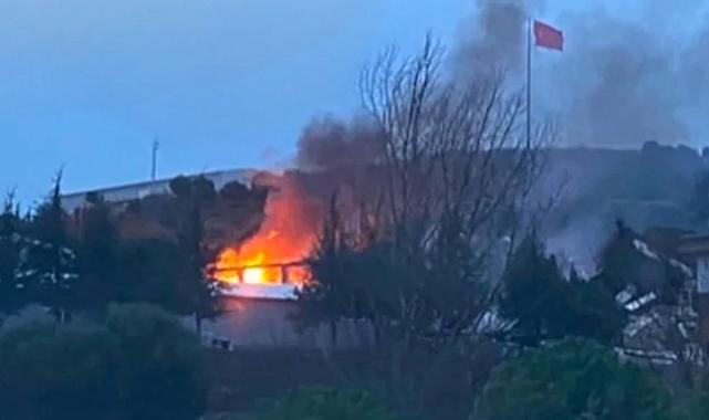 Balıkesir’de patlayıcı üretilen fabrikada patlama meydana geldi