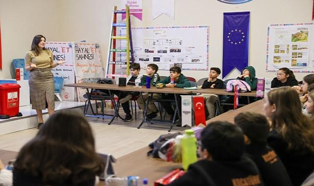 Buca&#039;da çocuklara iklim değişikliği eğitimi