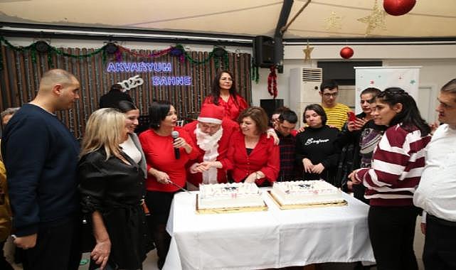 Çiğli Belediyesi’nde özel gereksinimli çocuklar için unutulmaz yılbaşı partisi