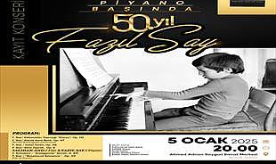 Fazıl Say yeni eserleriyle İzmir'de