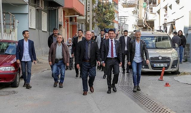 İrfan Önal mahalle ziyaretlerine devam ediyor