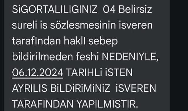 IzBB'de "sms'li işten çıkarma"