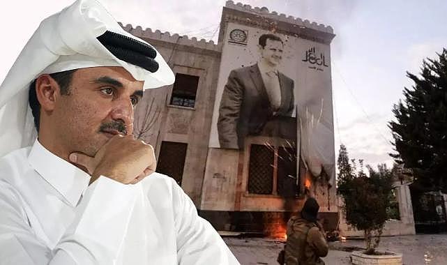 Katar Emiri, Suriye&#039;deki savaşta tarafını belli etti