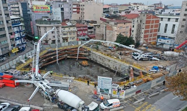 Konak Belediyesi yeni binasına kavuşuyor: Temeli atıldı