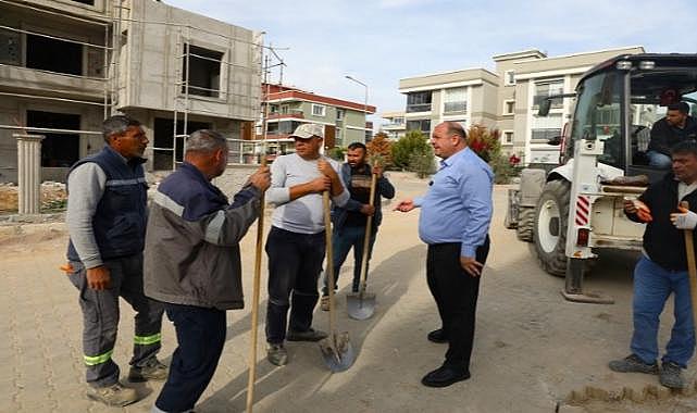 Menderes’te Yollar Yenileniyor