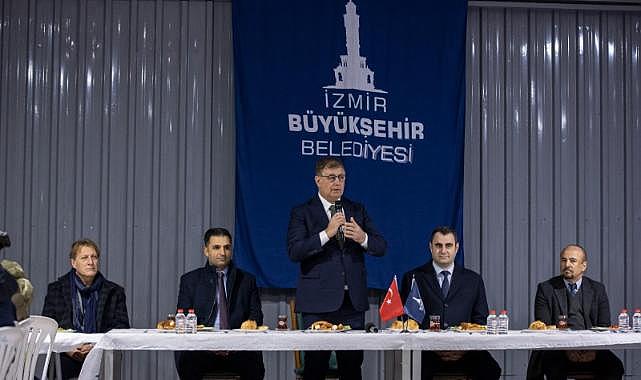 “Namusumuzla, bütün gayretimizle İzmir için çalışmaya devam edeceğiz”
