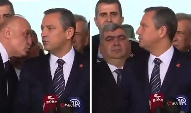 Özel, kameralar önünde CHP'li vekili azarladı: Dur abi, biliyorum