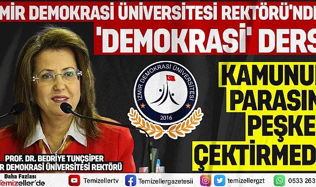 REKTÖR TUNÇSİPER&#039;DEN CESUR ADIM: USULSÜZLÜK İDDİALARINI YARGIYA TAŞIDI