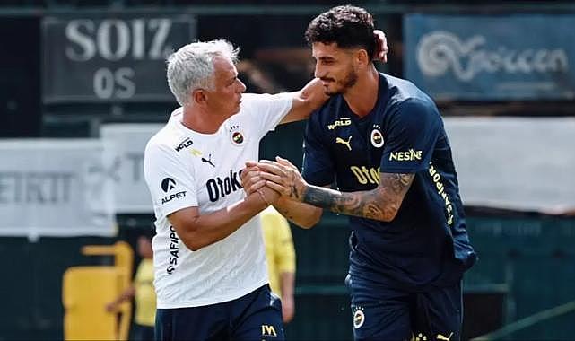 Taraftarların tepki gösterdiği Samet&#039;e Mourinho sahip çıktı