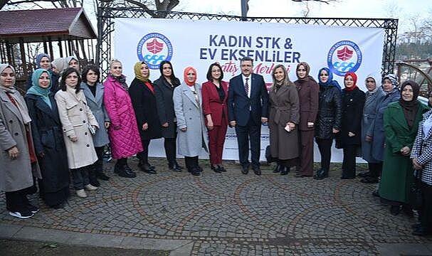 Trabzon&#039;da üreten kadınlar tek merkezde buluştu: Kadın STK ve Ev Eksenliler Satış Merkezi açıldı