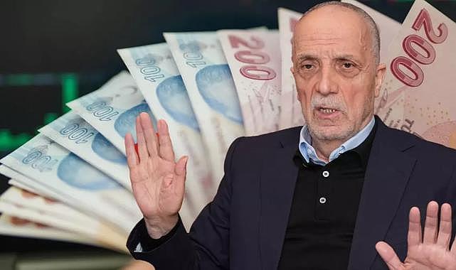 Türk-İş Başkanı Atalay'a soruldu: Telafuz edilen ücretlerden hangisini kabul edeceksiniz?