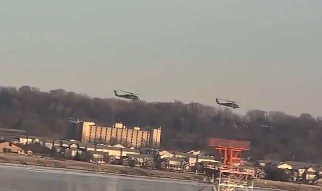 ABD&#039;de uçak kazasının olduğu yerde günler öncesinden çekilen video şaşırttı