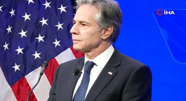 ABD Dışişleri Bakanı Antony Blinken’e Gazze protestosu: "Soykırım bakanı"