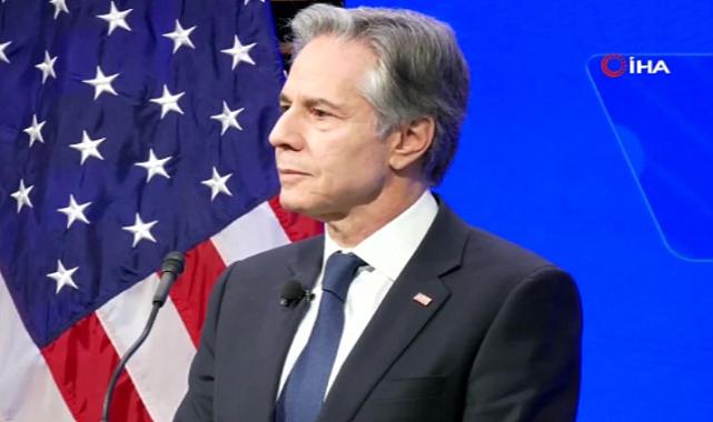 ABD Dışişleri Bakanı Antony Blinken’e Gazze protestosu: &quot;Soykırım bakanı&quot;