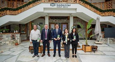 Başkan Tugay’dan “şeker” gibi destek