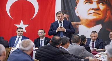 Başkan Tugay: İzmir'in tüm ilçelerini dengeli ve adil şekilde hizmetle buluşturacağız