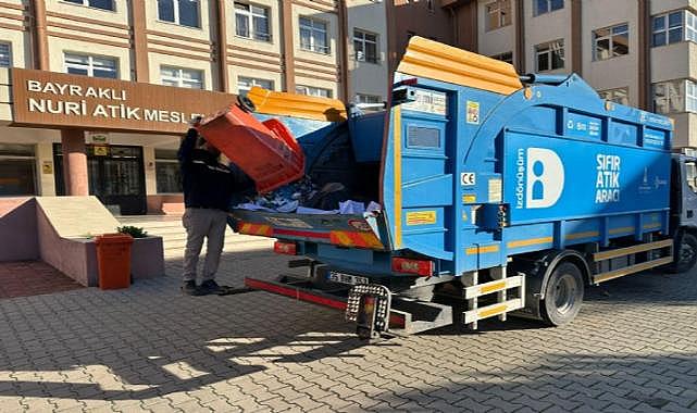 Bayraklı’dan geri dönüşüme 1 yılda 650 ton atık
