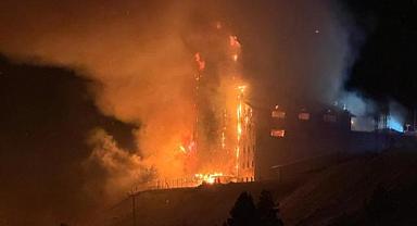 Bolu Kartalkaya'da Otel Yangını: 10 Ölü, 32 Yaralı