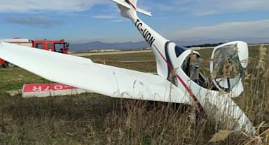 Bursa'da eğitim uçağı düştü