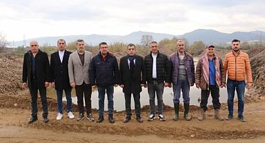 Derbent Mahallesinde dere geçişleri güvenli hale geldi