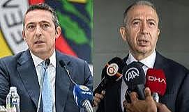 Fenerbahçe Başkanı Ali Koç ve Galatasaray İkinci Başkanı Metin Öztürk, PFDK&#039;ya sevk edildi