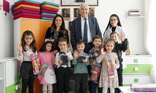 İLK KARNE BAŞKAN TÜRKMEN’DEN