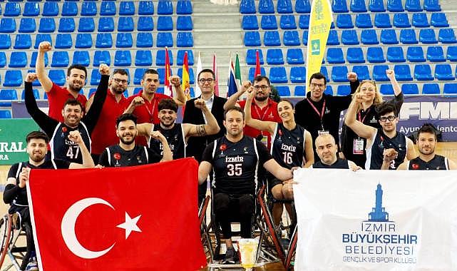 İzmir Büyükşehir Belediyesi 2024’te kupa ve madalyalara doymadı