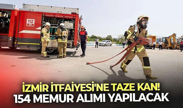 İzmir Büyükşehir Belediyesi İtfaiyesi&#039;ne taze kan! 154 itfaiye eri alımı için hangi şartlar isteniyor?