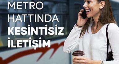 İzmir Metrosu’nda kesintisiz iletişim dönemi başlıyor