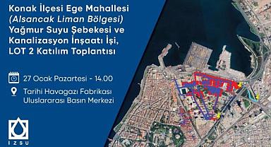 İZSU’dan Alsancak’ın altyapısını güçlendirecek proje