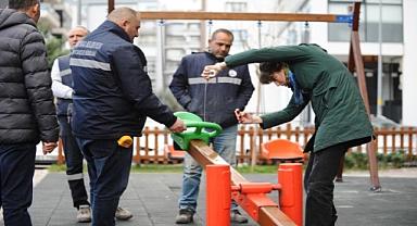 Karşıyaka’nın parkları artık daha güvenli