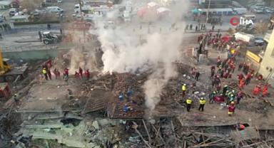 Konya’da çöken binadan acı haber: 1 kişinin cansız bedenine ulaşıldı