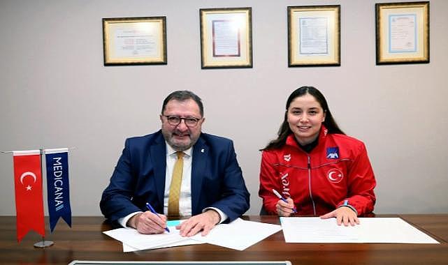 Medicana İzmir Hastanesi, başarılı yüzücü Bengisu Avcı&#039;nın sağlık sponsoru oldu