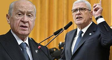 Müsavat Dervişoğlu ve Devlet Bahçeli tokalaşmadı!