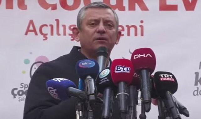 Özgür Özel&#039;den Manisa&#039;da erken seçim çağrısı