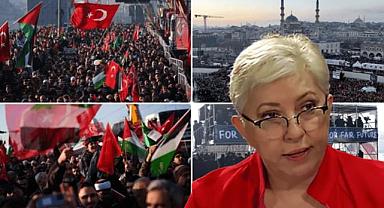 Prof. Nesrin Nas'tan Filistin mitingini düzenleyenlere sitem: İnsan Ayasofya'yı kim kurtardı diye düşünmez mi?