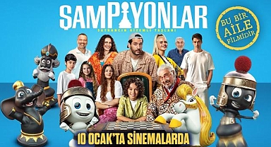 Şampiyonlar "Satrancın Gizemli Taşları" Filmi 10 Ocak da Vizyona giriyor.